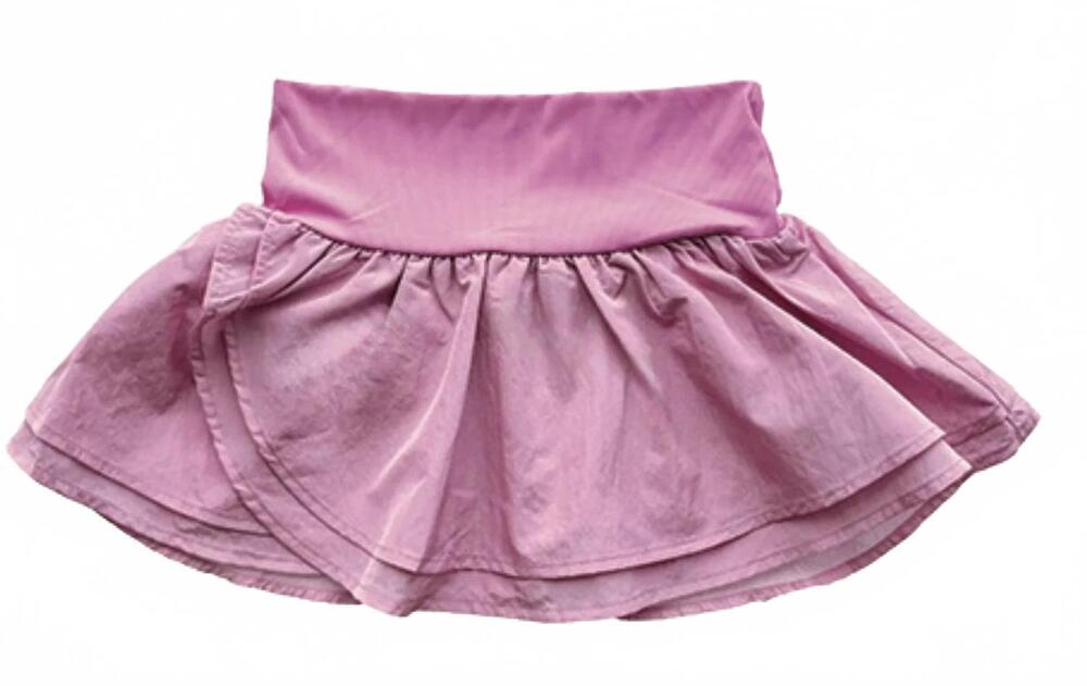 NEW LITTLE OLIN girls gathered mini skort in pink